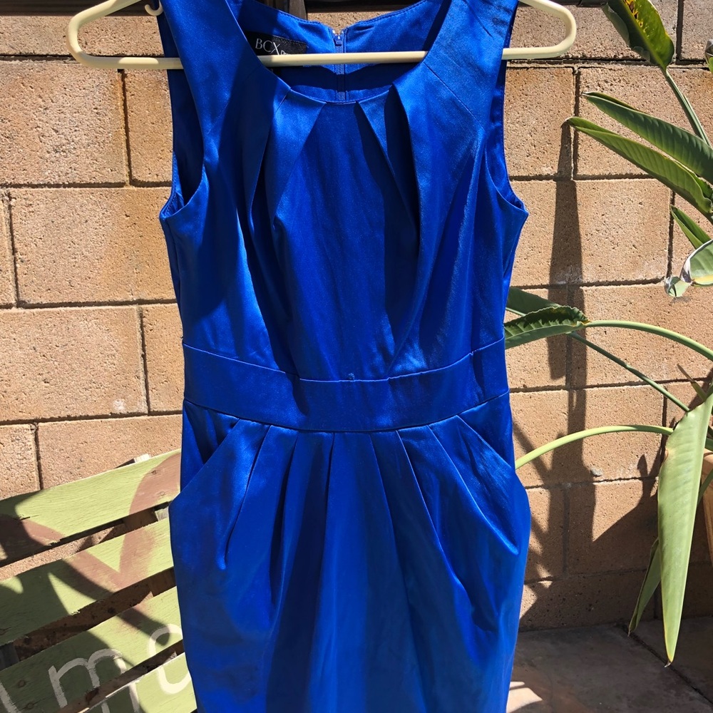 Sexy cobalt dress